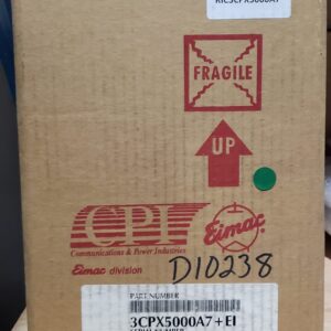 RF Amp Tube/3CPX5000 RF Amp Tube/3CPX5000 MRI