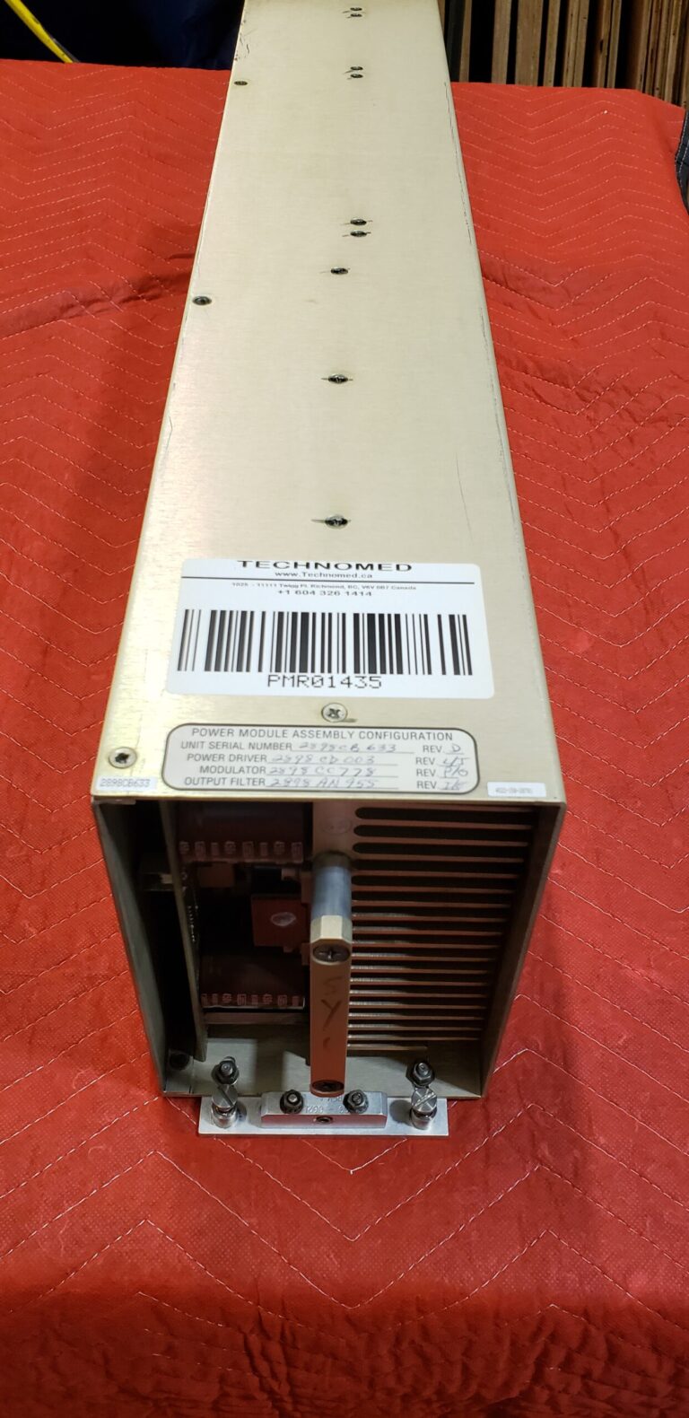 Power Module Assembly (274 Gradient Module) Power Module Assembly (274 Gradient Module) MRI