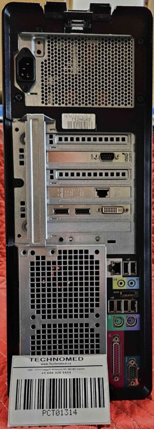 DELL T5500 CT Host Computer (No Power Supply) DELL T5500 CT Host Computer (No Power Supply) CT Scan