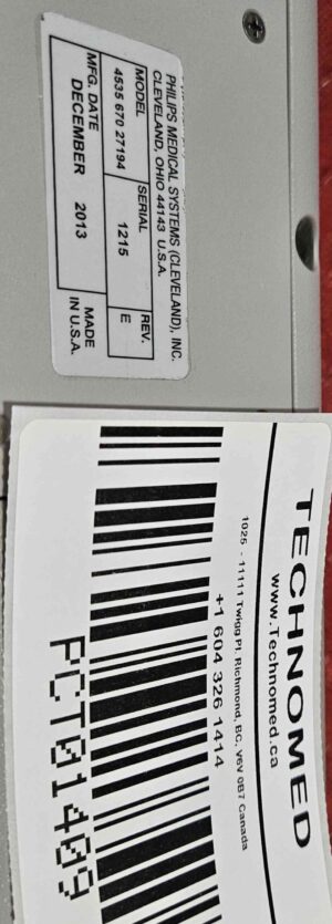 Philips CT Control Box Assy RAFI/TILTED (ROHS) Philips CT Control Box Assy RAFI/TILTED (ROHS) CT Scan