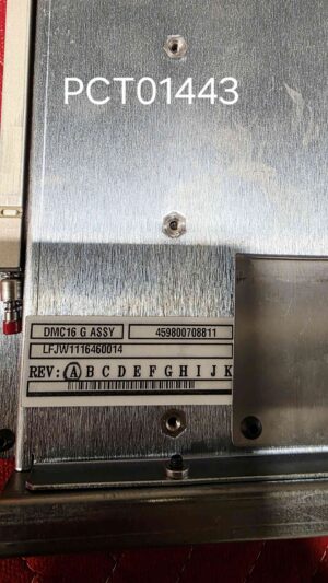 DMC 16 G ASSY DMC 16 G ASSY CT Scan