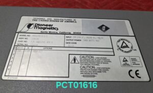 Pioneer Magnetics PM3529B-6-1-3 Power Supply for Siemens Symbia T2 Pioneer Magnetics PM3529B-6-1-3 Power Supply for Siemens…