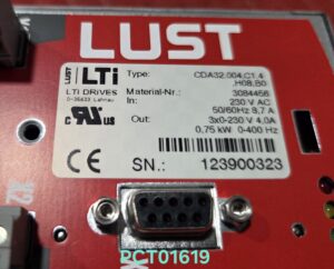 LUST CDA32.C1.4.H08.B0 3Phase Servo Drive LUST CDA32.C1.4.H08.B0 3Phase Servo Drive CT Scan