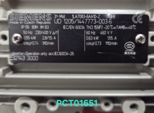 Siemens 3 Phase Motor for Symbia T2 Siemens 3 Phase Motor for Symbia T2 CT Scan