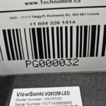 ViewSonic VG932m-LED Monitor ViewSonic VG932m-LED Monitor General