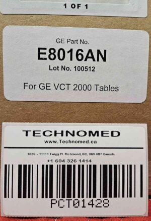 GE VCT 2000/CT 1700 Slicker Table Cushion GE VCT 2000/CT 1700 Slicker Table Cushion CT Scan