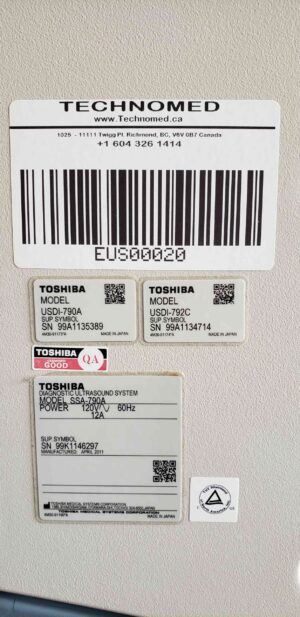 Canon (Toshiba) Ultrasound Aplio XG Canon (Toshiba) Aplio XG Ultrasound