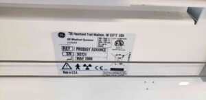 GE Bone Densitometer Lunar Prodigy-YOM 2008 GE Lunar Prodigy-YOM Bone Densitometer