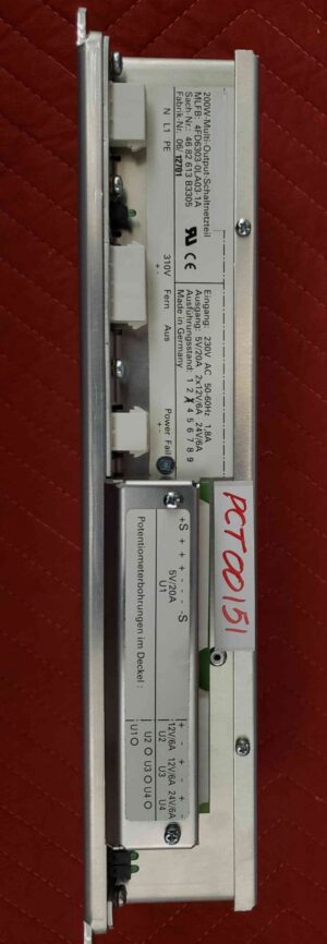 Siemens 200W Power Supply Multi Output Siemens 200W Power Supply Multi Output CT Scan