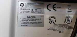 GE Voluson E8 GE Voluson E8 Ultrasound