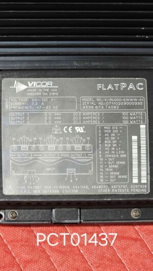 Vicor Triple Power Supply Vicor Triple Power Supply CT Scan