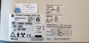 GE Bone Densitometer Lunar Prodigy-YOM 2008 GE Lunar Prodigy-YOM Bone Densitometer