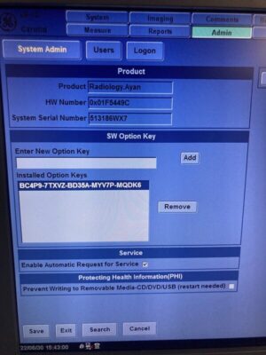 GE Ultrasound Logiq V5-YOM 2016 GE Logiq V5-YOM Ultrasound