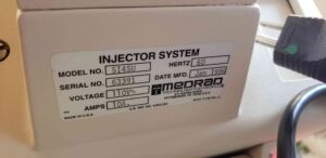 Medrad Mark V Plus Injector (Model:5I4SU) Medrad Mark V Plus Injector (Model:5I4SU) General