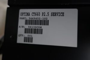 GE Optima 660 CT Scan