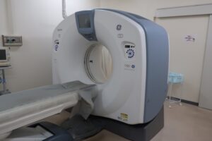 GE Optima 660 CT Scan
