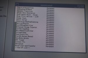GE Optima 660 CT Scan