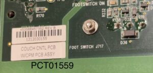 PHILIPS Couch Control PCB (CCC) Assy with CPM PHILIPS Couch Control PCB (CCC) Assy with CPM CT Scan