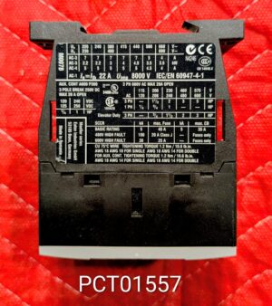 Eaton Moeller Series IEC contactor Eaton Moeller Series IEC contactor CT Scan