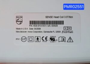 PHILIPS MRI SENSE HEAD COIL 8 CHANNEL 3.0T MRI
