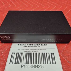MILAN MIL-S8TA Switch 8-Port Unmanaged 10/100/1000 Base-T MILAN MIL-S8TA Switch 8-Port Unmanaged 10/100/1000 Base-T General