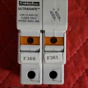 Fuse Holder-2 Pole-30 Amp- 600 V Fuse Holder-2 Pole-30 Amp- 600 V CT Scan