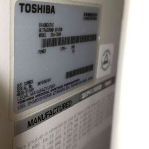 Toshiba Ultrasound Toshiba Ultrasound