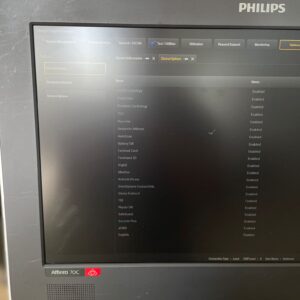 Philips Ultrasound AFFINITI 70C-SN US118F0066 Ultrasound