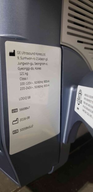 GE Logiq S8 Ultrasound GE Logiq S8 Ultrasound
