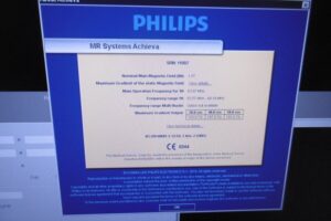 Philips MRI Intera Achieva 1.5T Pulsar (Warm Magnet), YOM 2004 Philips Intera Achieva 1.5T Pulsar (Warm Magnet), YOM MRI