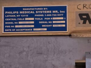 Philips MRI Achieva 3.0T, YOM 2009 Philips Achieva 3.0T, YOM MRI