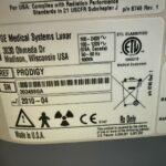 GE BMD Lunar Prodigy Bone Densitometer