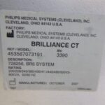 Philips CT Brilliance 6-Slice CT Scan