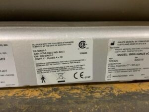 Philips CT Ingenuity 128, SN: 300018, YOM: 2011, Tube YOM: 2012 Philips CT Ingenuity 128, SN: 300018, YOM: , Tube YOM: 2012โฆ