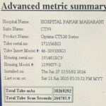 GE Optima 520 16 Slice CT Scan