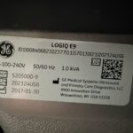 GE LOGIQ E9 Ultrasound
